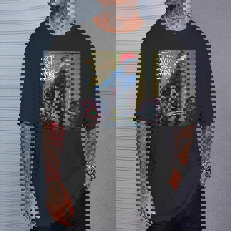 Trump Its All About The Form デッドリフティング ワークアウト クリスマス Tシャツ 彼への贈り物