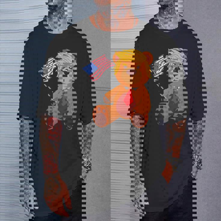 Trumpy Bear Trump 24 トランプ大統領選挙 2024 Tシャツ 彼への贈り物