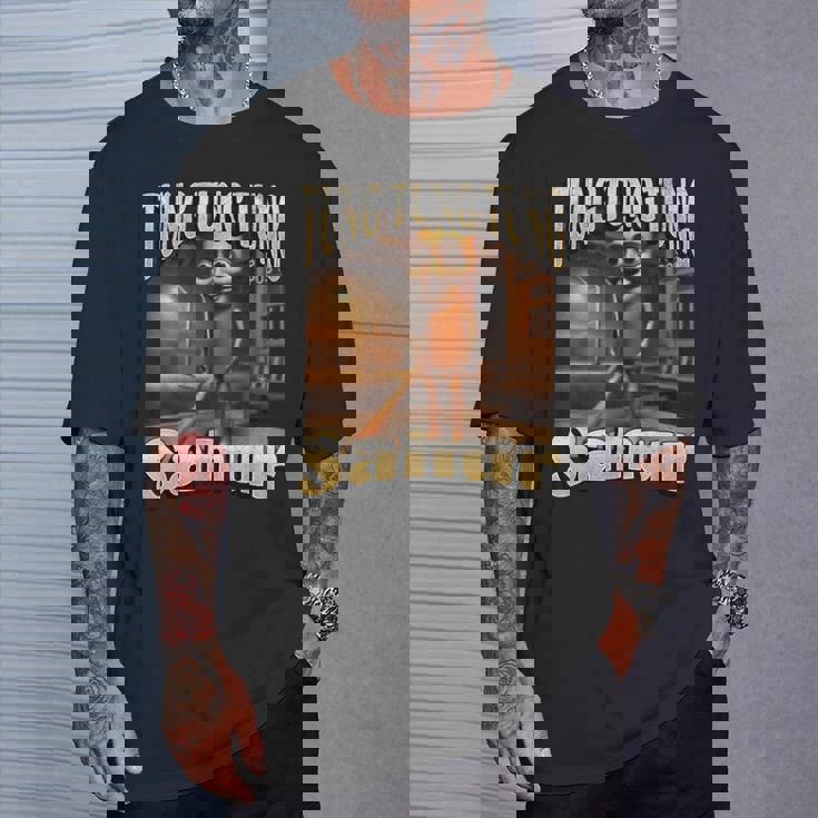 Tung Tungahur 面白いイタリアンブレインロットミームグラフィック Tシャツ 彼への贈り物