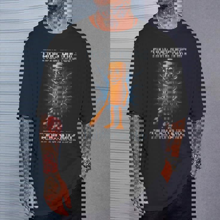 Tung Tung Tungahur 面白い動物 イタリアン ブレイン ミーム Tシャツ 彼への贈り物