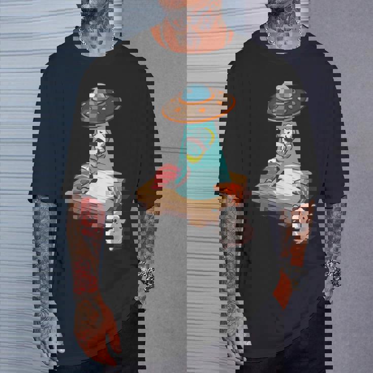 Ufo にさらわれる 寿司 すし たまご サーモン まぐろ Tシャツ 彼への贈り物