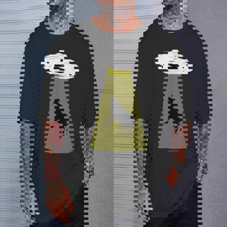 Ufo牛誘拐シャツ Tシャツ 彼への贈り物