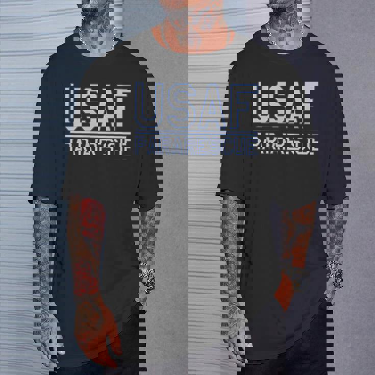 Us Air Force Usaf パラレスキュー Pj レスキュー メディックリカバリー Tシャツ 彼への贈り物