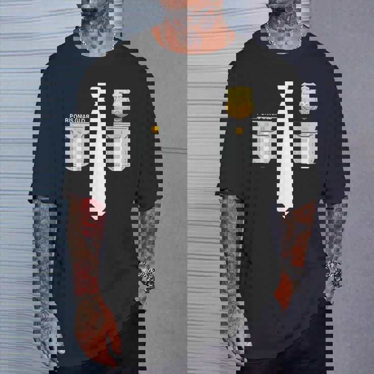 Usa 刑務所警備員コスチューム 矯正ガードユニフォーム Tシャツ 彼への贈り物