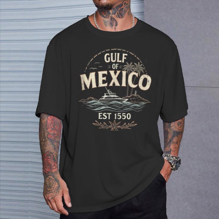 Vacaciones Golfo Costa Playera México In Mangas Camiseta unisex Regalos para él