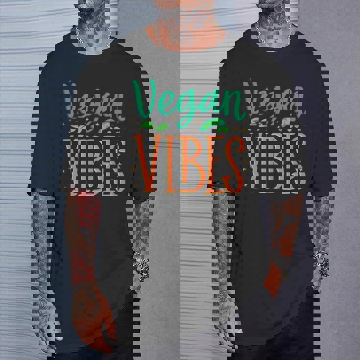 Veganibes 面白いヴィーガン主義 ベジタリアン 植物 ヴィーガン Tシャツ 彼への贈り物