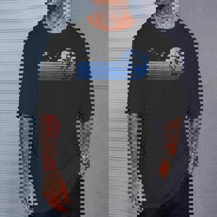 Vintage Anchorailor Captainailor T-Shirt Geschenke für Ihn