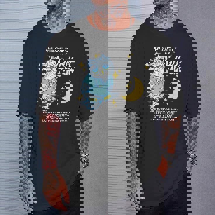 Willkommen Zur Nacht Arbeit Wo Jeder Tag Ein Monday Ist Tシャツ 彼への贈り物