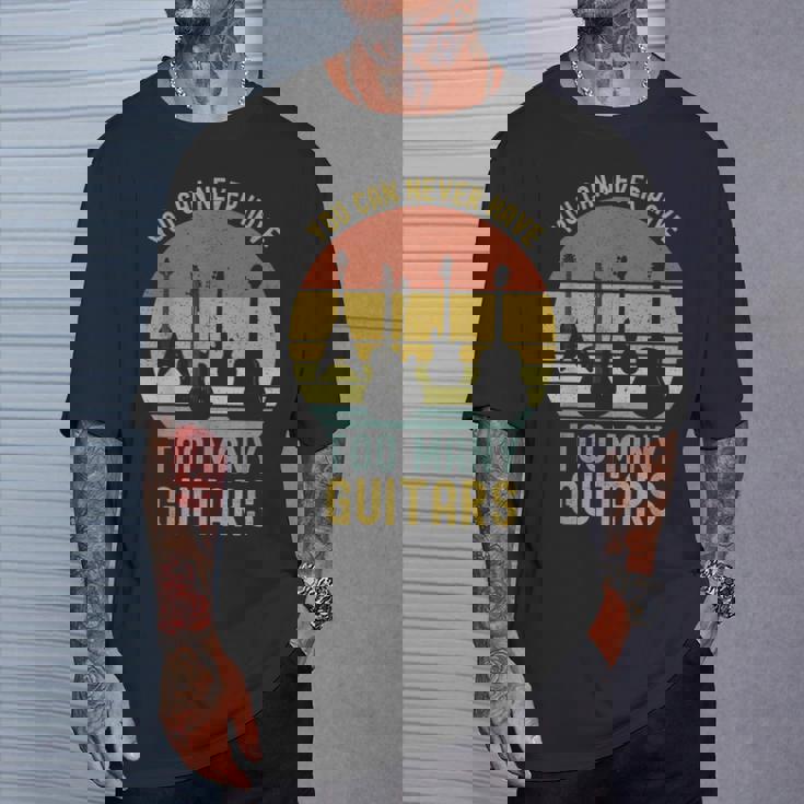 You Can Never Have Too Many Guitars シャツ ミュージック 面白い Tシャツ 彼への贈り物