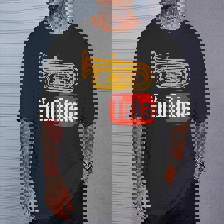 Youtuba おもしろ金管楽器 Tシャツ 彼への贈り物