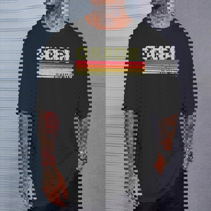 【岡田 おかだ】名前 名字 家族お揃い ギャグ ネタ ウケ狙い 贈り物 ギフト 面白い おもしろ Tシャツ 彼への贈り物