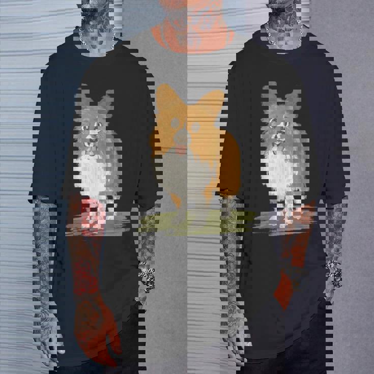 いぬ シェルティ 子犬 ペット かわいい 動物 イラスト Tシャツ 彼への贈り物