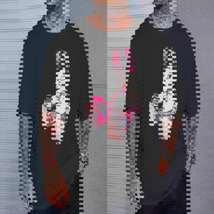 うさぎ星人ピンクちゃん Tシャツ 彼への贈り物