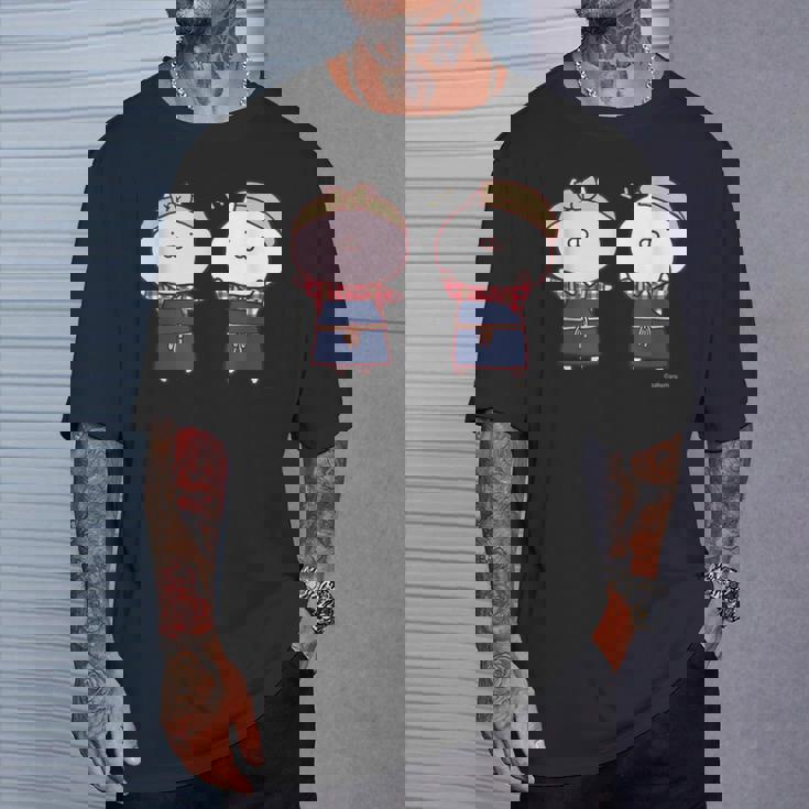 うさまる うさまるとうさこ ダークカラー Tシャツ 彼への贈り物