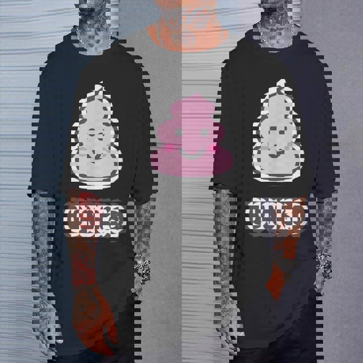 うんこ くん【Unko】うんち ポップ ゆるくて かわいい キャラクター イラスト Tシャツ 彼への贈り物