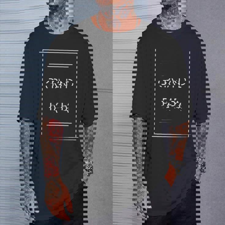 おじいちゃん、グランドパパへのサプライズ妊娠発表ギフト Tシャツ 彼への贈り物