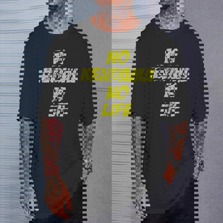 おもしろけん玉 「No Kendama No Life」 Tシャツ 彼への贈り物