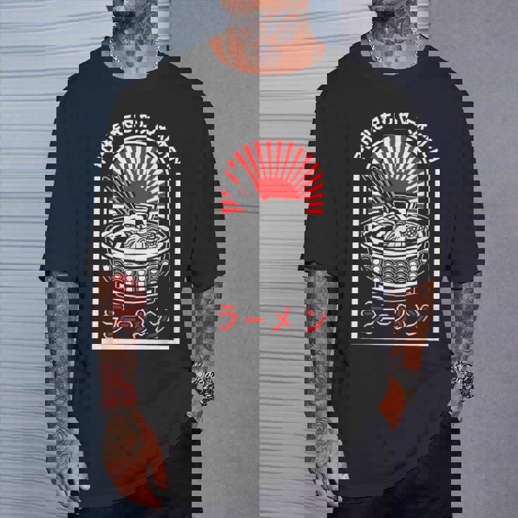 おもしろラーメン 和風丼 箸 Tシャツ 彼への贈り物