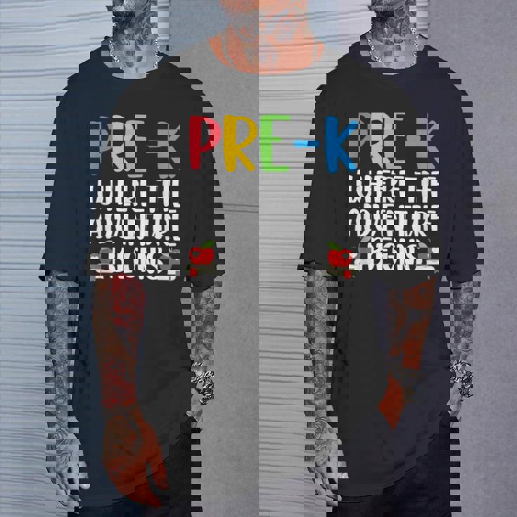 かわいい Pre-K Teacher chool Prek Teacher メンズ レディース Tシャツ 彼への贈り物