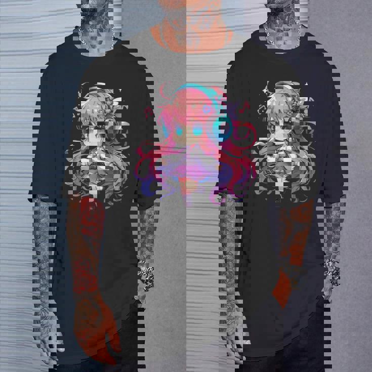 かわいい ちびアニメ 女の子 アニメ グッズ かわいい 日本の漫画ファン Tシャツ 彼への贈り物