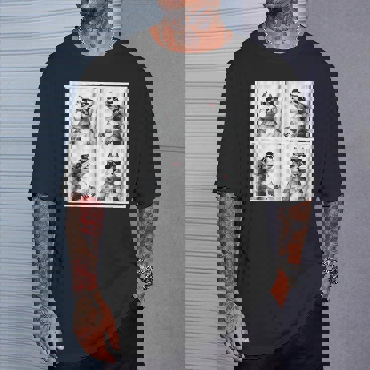 かわいい リスの顔 ペット フォトブース キッズ 若者 男の子 男性 女の子 Tシャツ 彼への贈り物