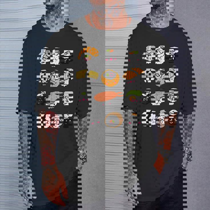 かわいいお寿司 Tシャツ 彼への贈り物