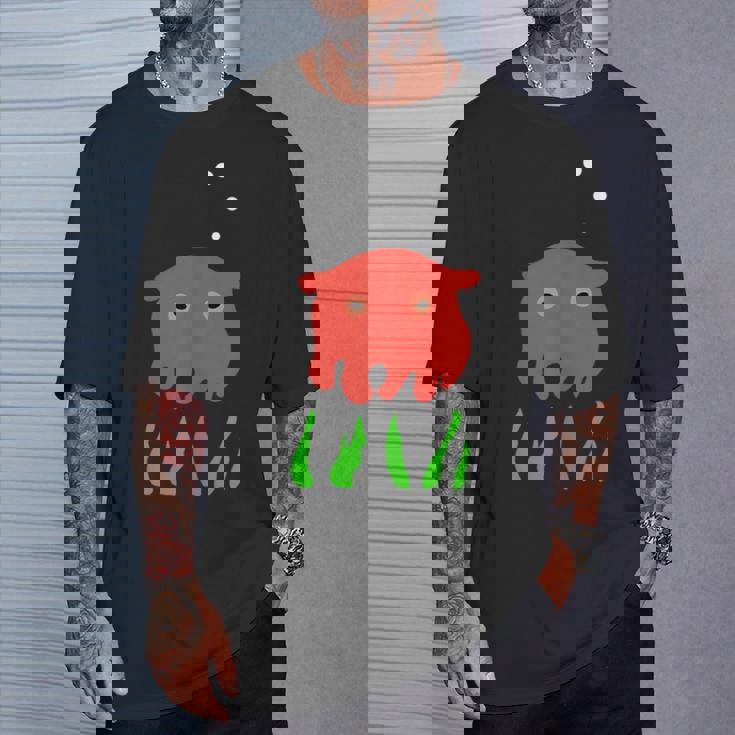 かわいいめんだこシーライフ Tシャツ 彼への贈り物