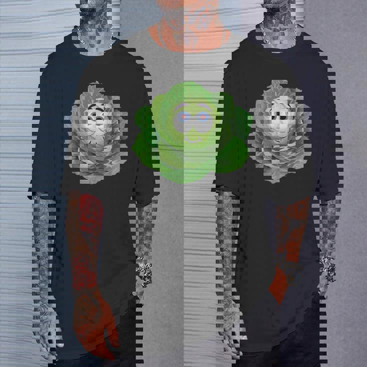 かわいいキャベツチーム ハロウィンコスチューム キャベツ愛好家 ビーガンtシャツ Tシャツ 彼への贈り物