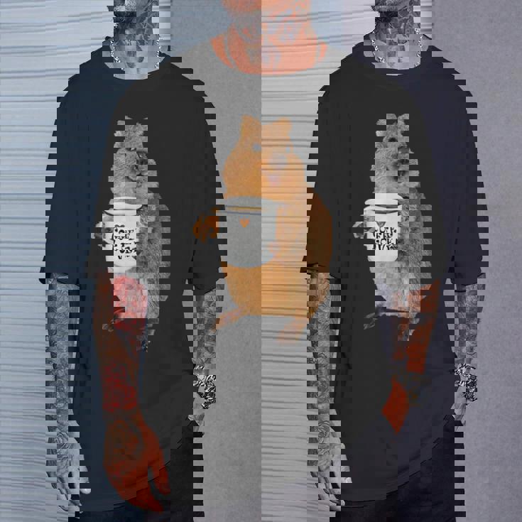 かわいいクオッカ コーヒーマグ ギフト Tシャツ 彼への贈り物