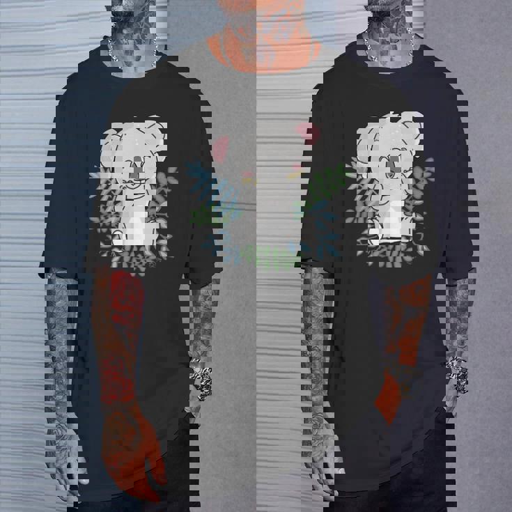 かわいいコアラの絵、オーストラリアのギフト Tシャツ 彼への贈り物