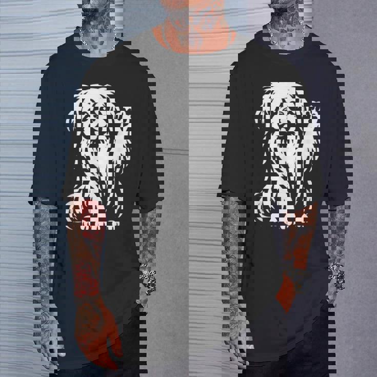 かわいいペキニーズ ハート足犬グラフィック デザイン Tシャツ 彼への贈り物