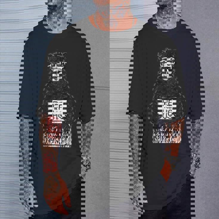 くま 熊 ベア ハグ Tシャツ 彼への贈り物