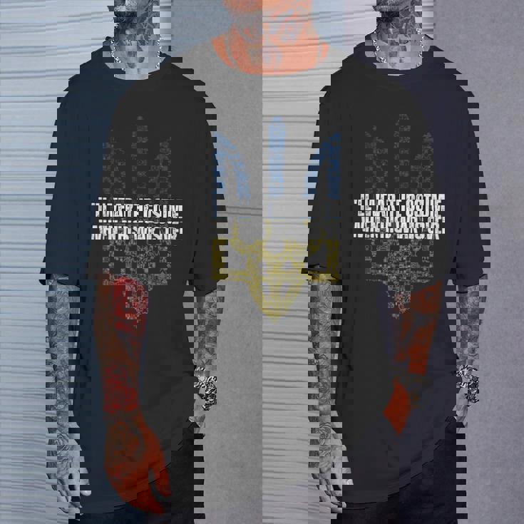 この戦争が終わったら衣装を着てやる Tシャツ 彼への贈り物