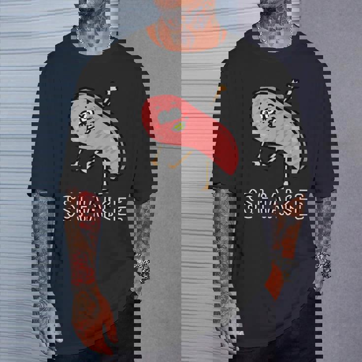 しゃけの切り身さん Tシャツ 彼への贈り物