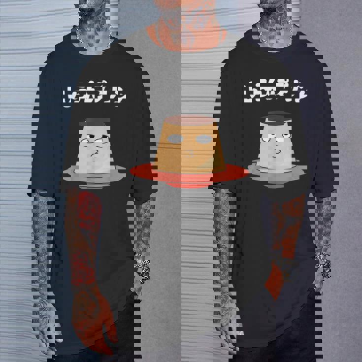 しらんぷりんおやじ ギャグ 恐怖 ギャグ プリン ジョーク ダガレ 好き おもしろ ネット Tシャツ 彼への贈り物