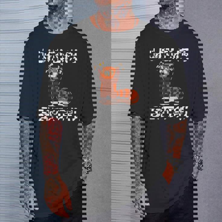 じゅげむじゅげむ五秒でブチギレ ネタ 落語 言い間違い もじり ジョーク ギャグ ツッコミ パンダ おもしろ Tシャツ 彼への贈り物