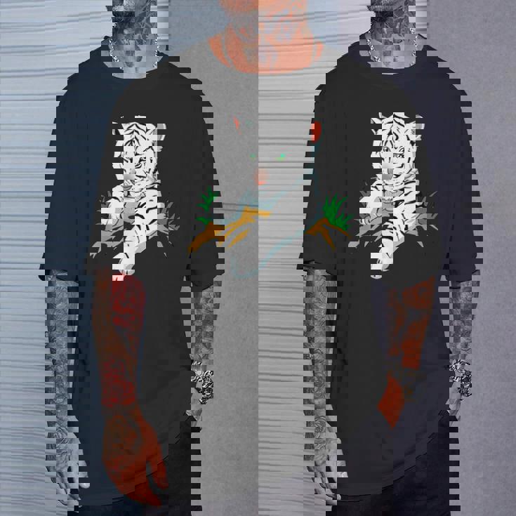 すごい白虎 Tシャツ 彼への贈り物