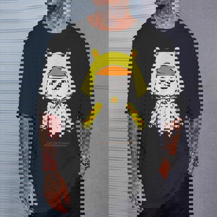 ひなビタスタンプ ひなちくん01 Tシャツ 彼への贈り物