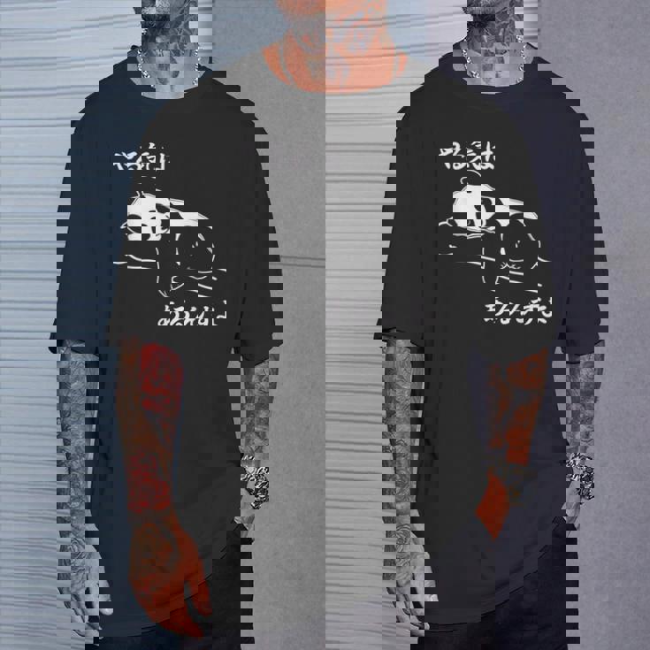 やる気はあるんすよ パンダ ジョーク かわいい 動物ギャグ好き おもしろ ネタ Tシャツ 彼への贈り物