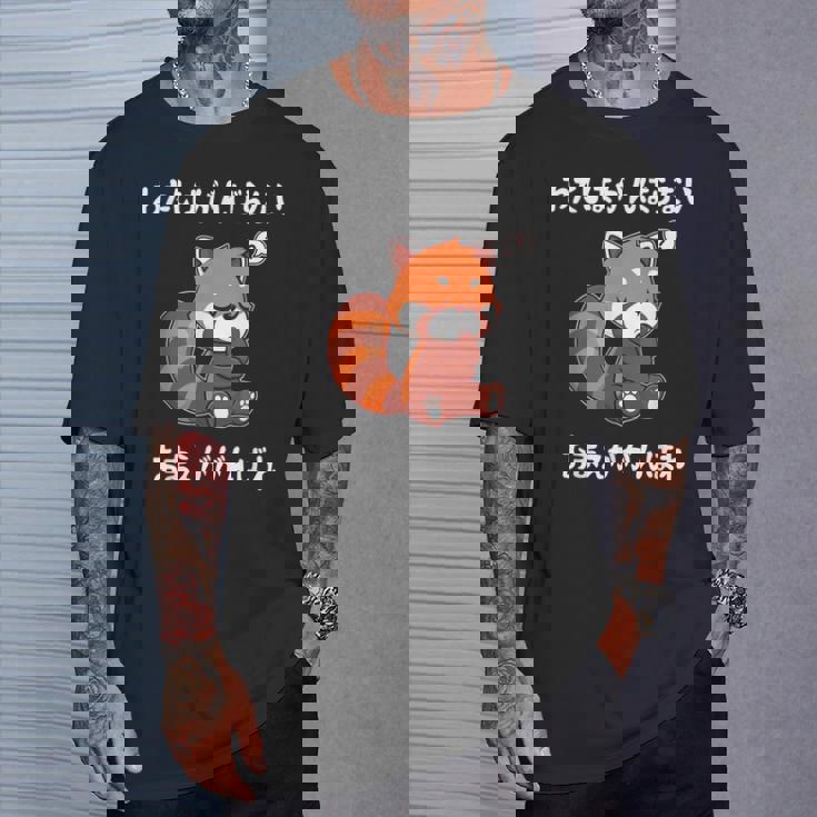 わたしはがんばらないおまえががんばれ ユニークなメッセージ 面白い おもしろ Tシャツ 彼への贈り物