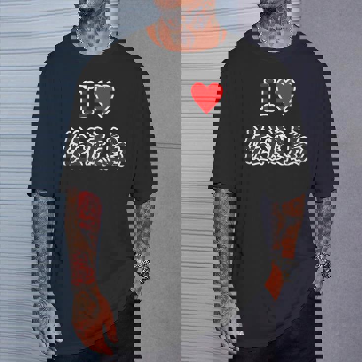 アイラブ・佐渡島（I Love ハート）【47都道府県・市区町村】佐渡ヶ島 ジモtティ 地元愛 お土産 グッズ面白 Tシャツ 彼への贈り物