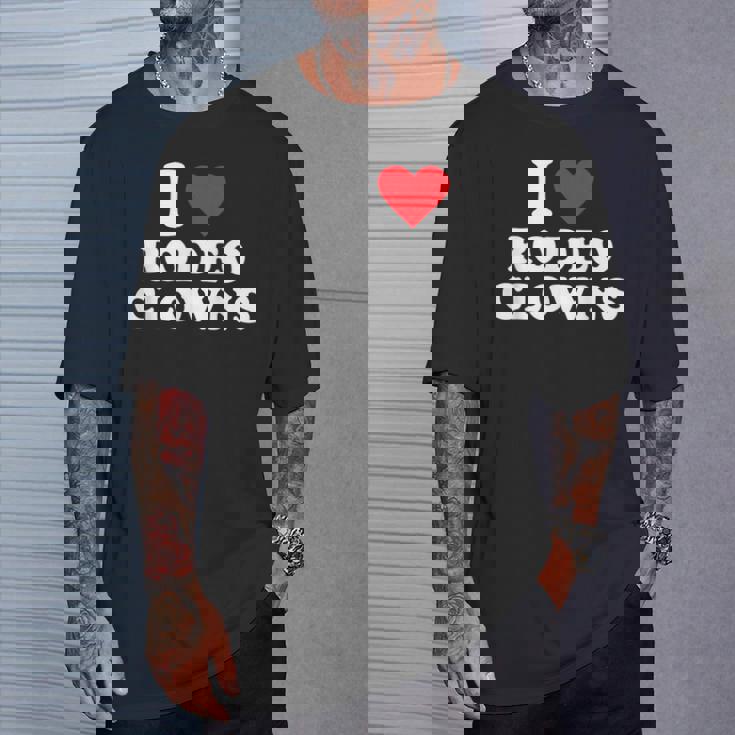 アイ・ハート・ロデオ・クラウンズ Tシャツ 彼への贈り物