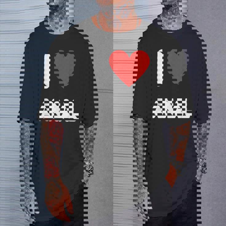 アイ・ラブ・アナル Tシャツ 彼への贈り物