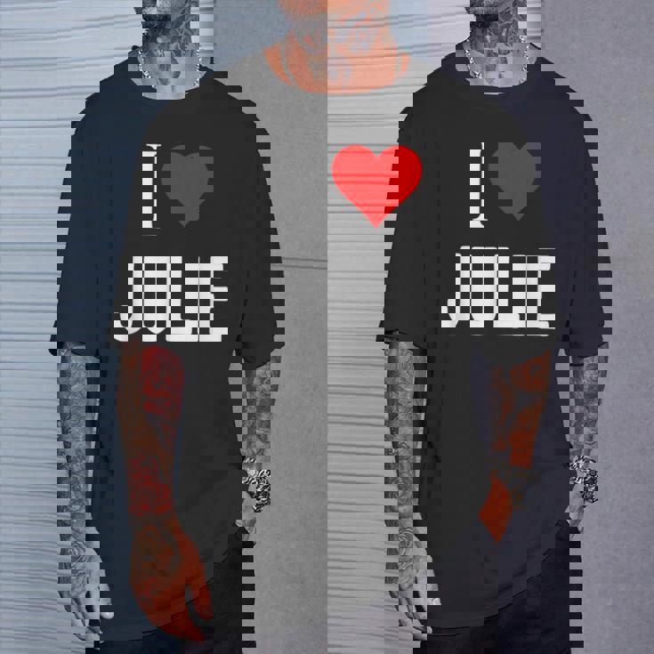 アイ・ラブ・ジュリー Tシャツ 彼への贈り物