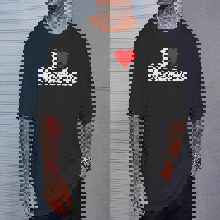 アイ・ラブ・ハート・マリオ Tシャツ 彼への贈り物