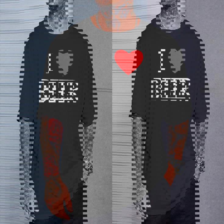 アイ・ラブ・ビール Tシャツ 彼への贈り物