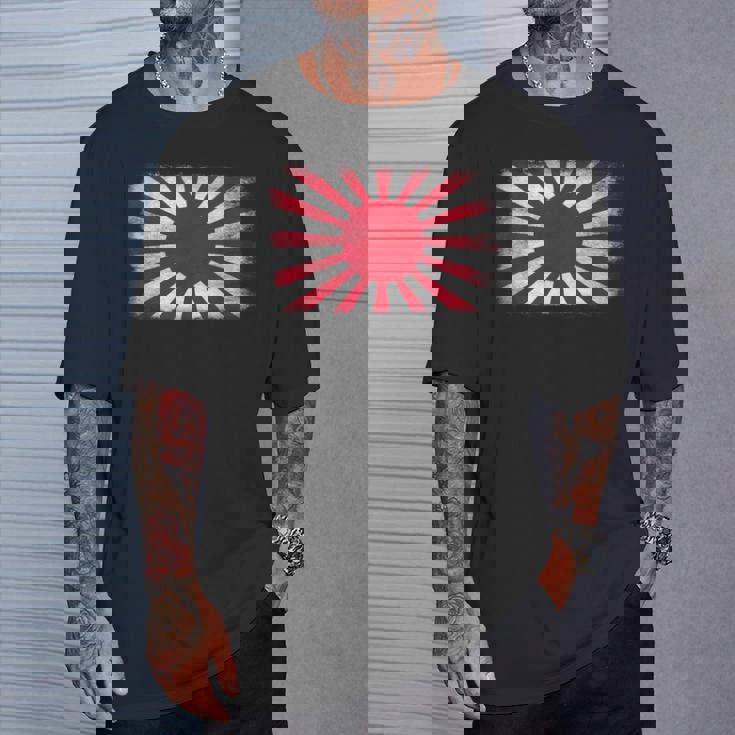 アサヒ国旗 日本 セッティングサン Tシャツ 彼への贈り物