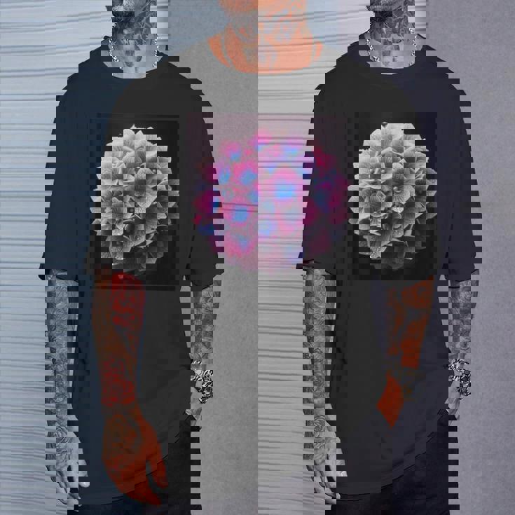 アジサイのようなアジサイの花 Tシャツ 彼への贈り物