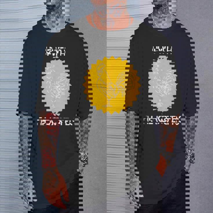 アップ・ウィズ・ザ・ルースターズ Tシャツ 彼への贈り物