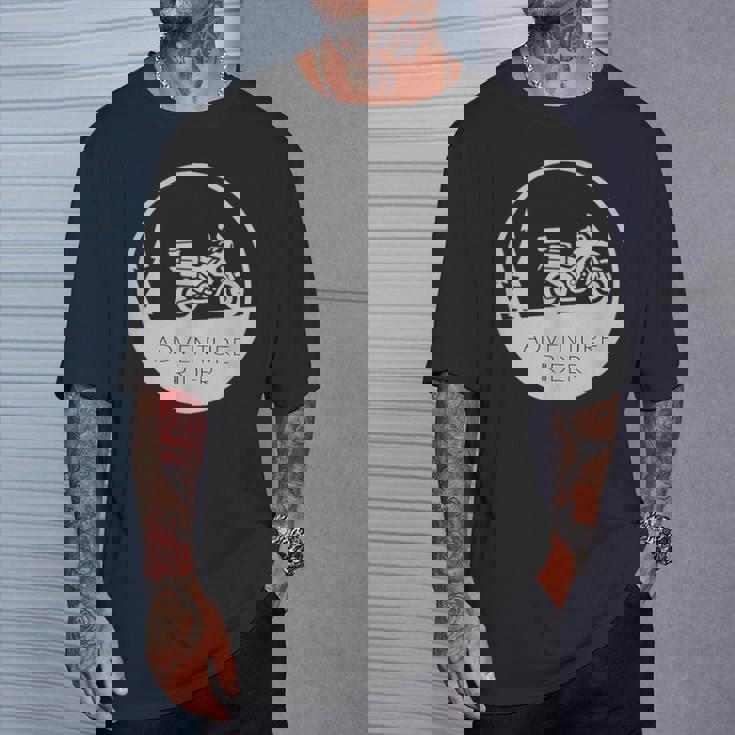 アドベンチャーバイクtシャツ Tシャツ 彼への贈り物